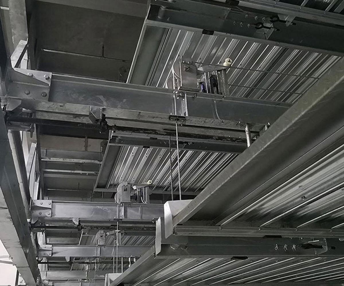 合川2層簡易升降機械立體車庫維保