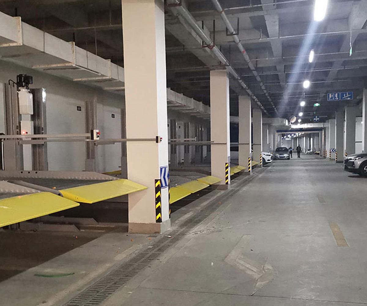 武隆兩柱機械立體車庫拆除