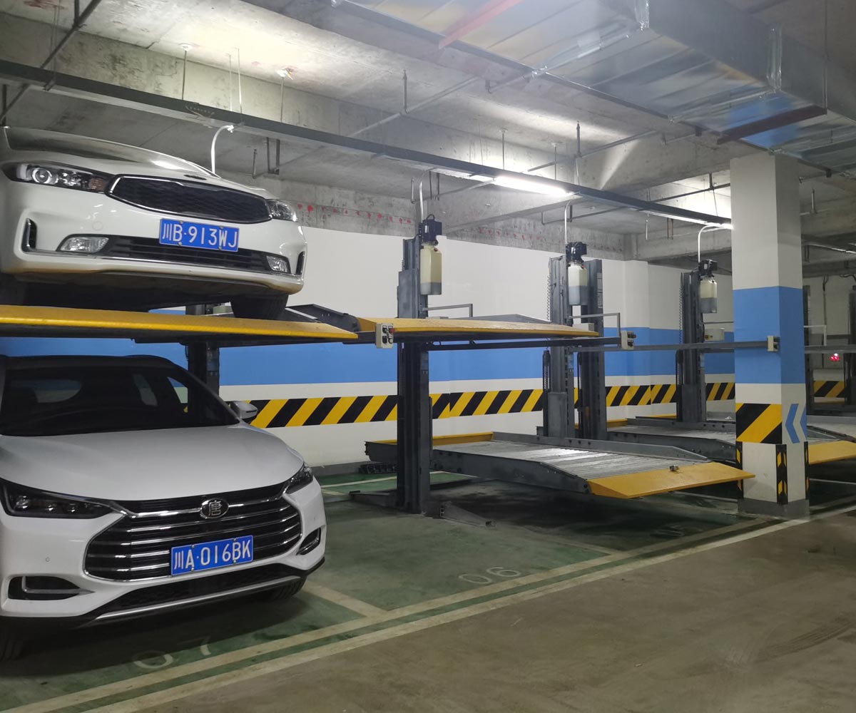 長壽地下室簡易式機械式立體車庫