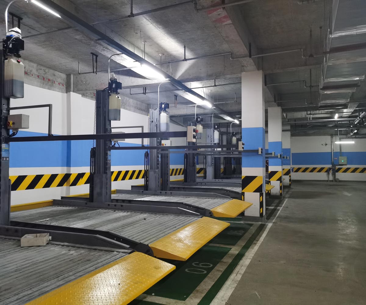 渝中雙柱簡易類立體車庫