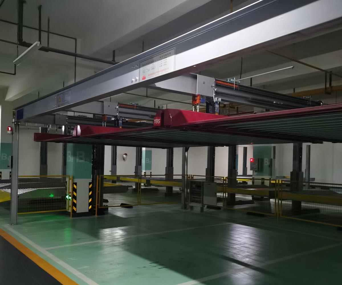 雲陽兩層簡易升降類機械式立體車庫
